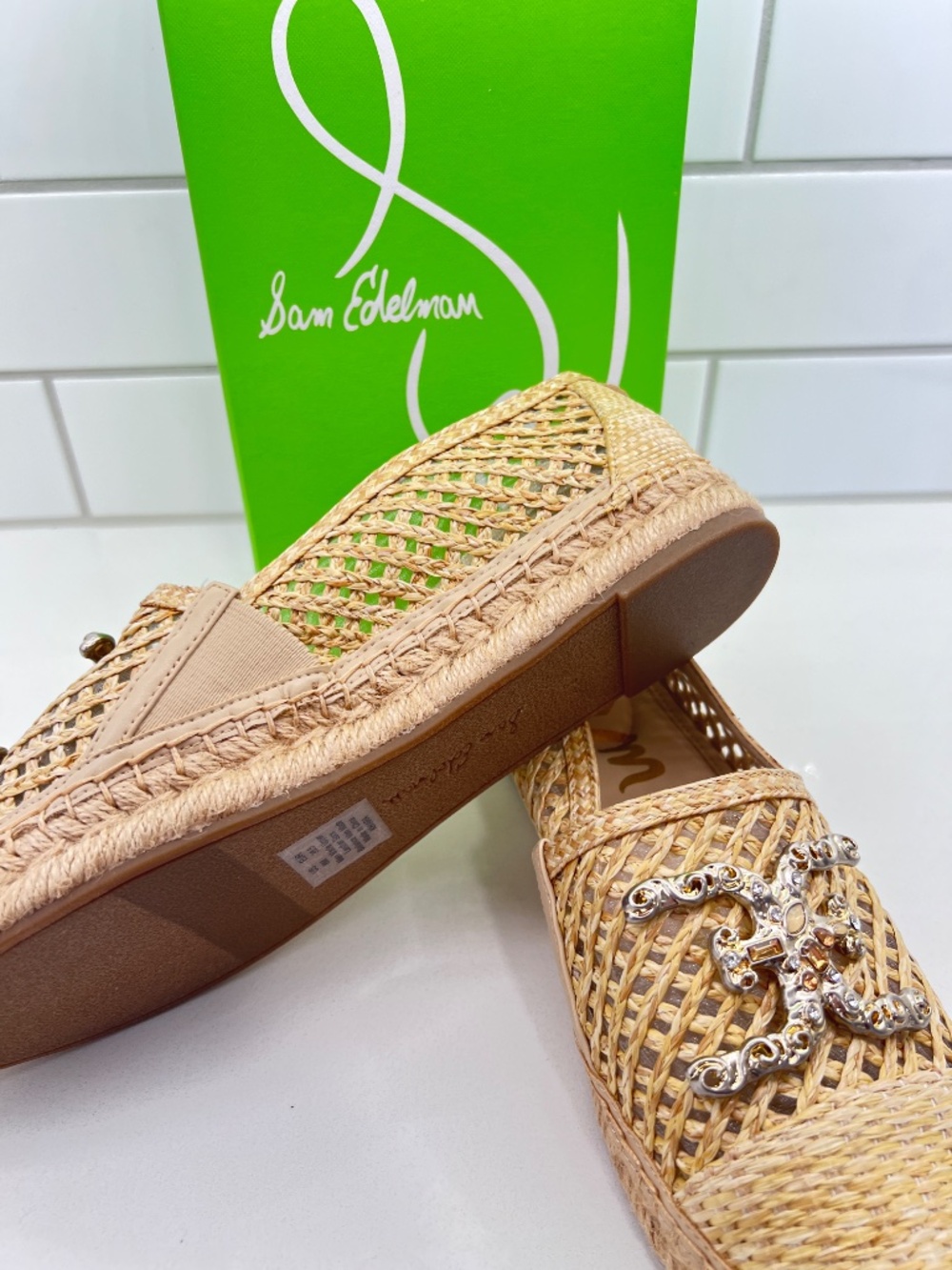 Sam Edelman Raffia Shoe - Picture 3 of 5